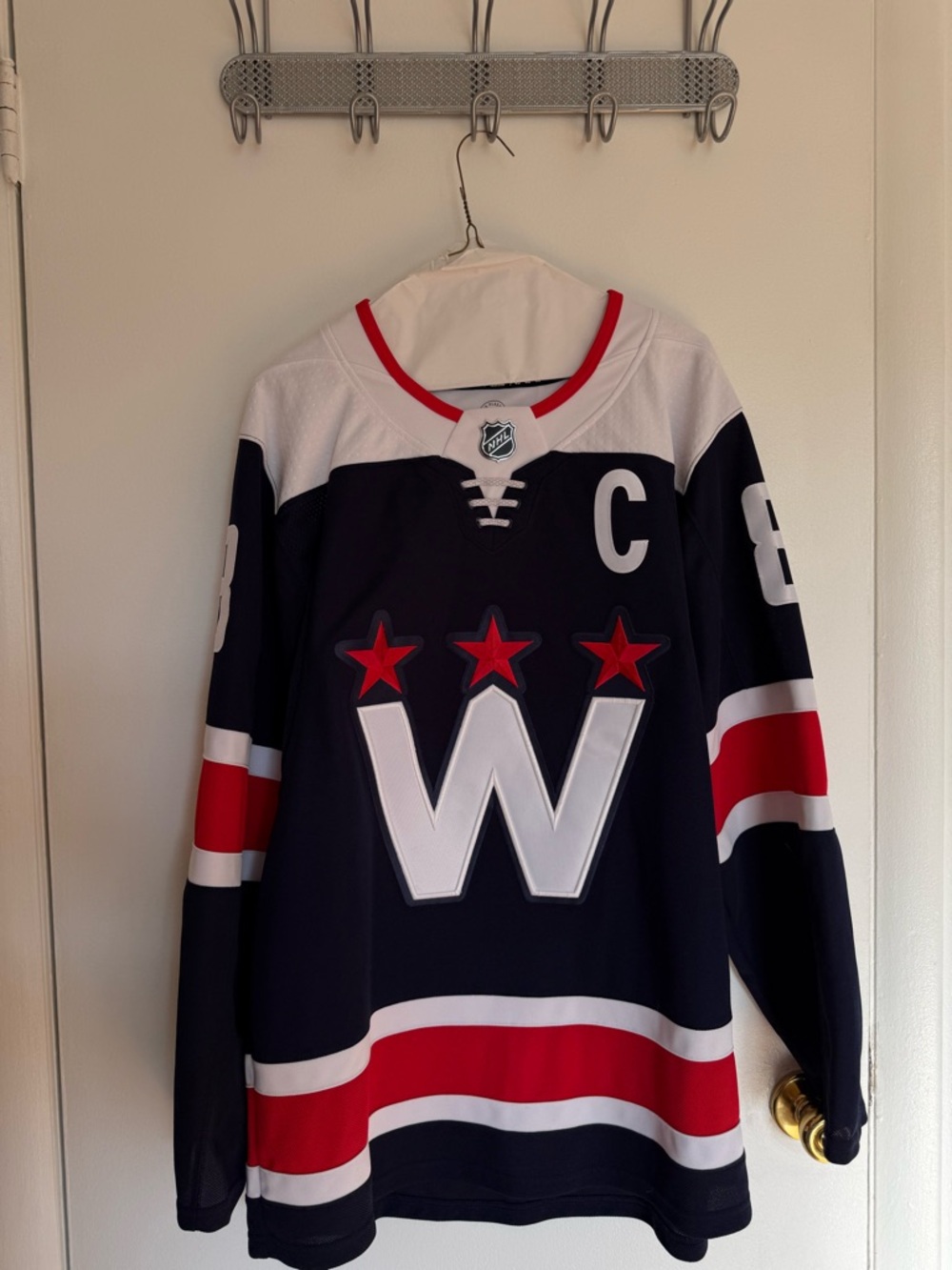 NHL Authentic Washington Capitals Alex Ovechkin #8 jersey